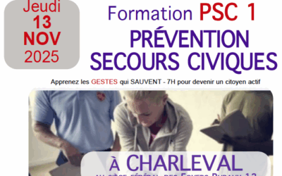 Formation PSC 1 le 13 Novembre 2025